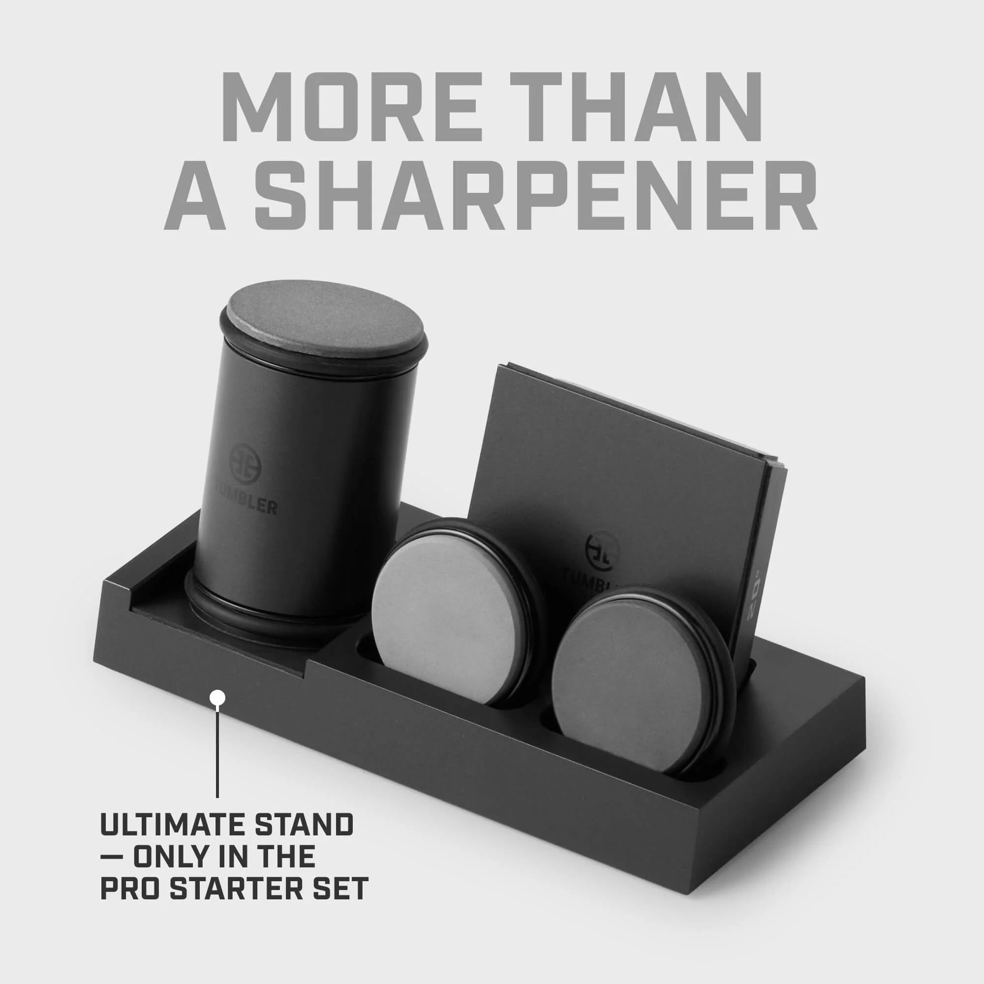 Rolling Knife Sharpener Pro Full Set - Charcoal Black - Image 8