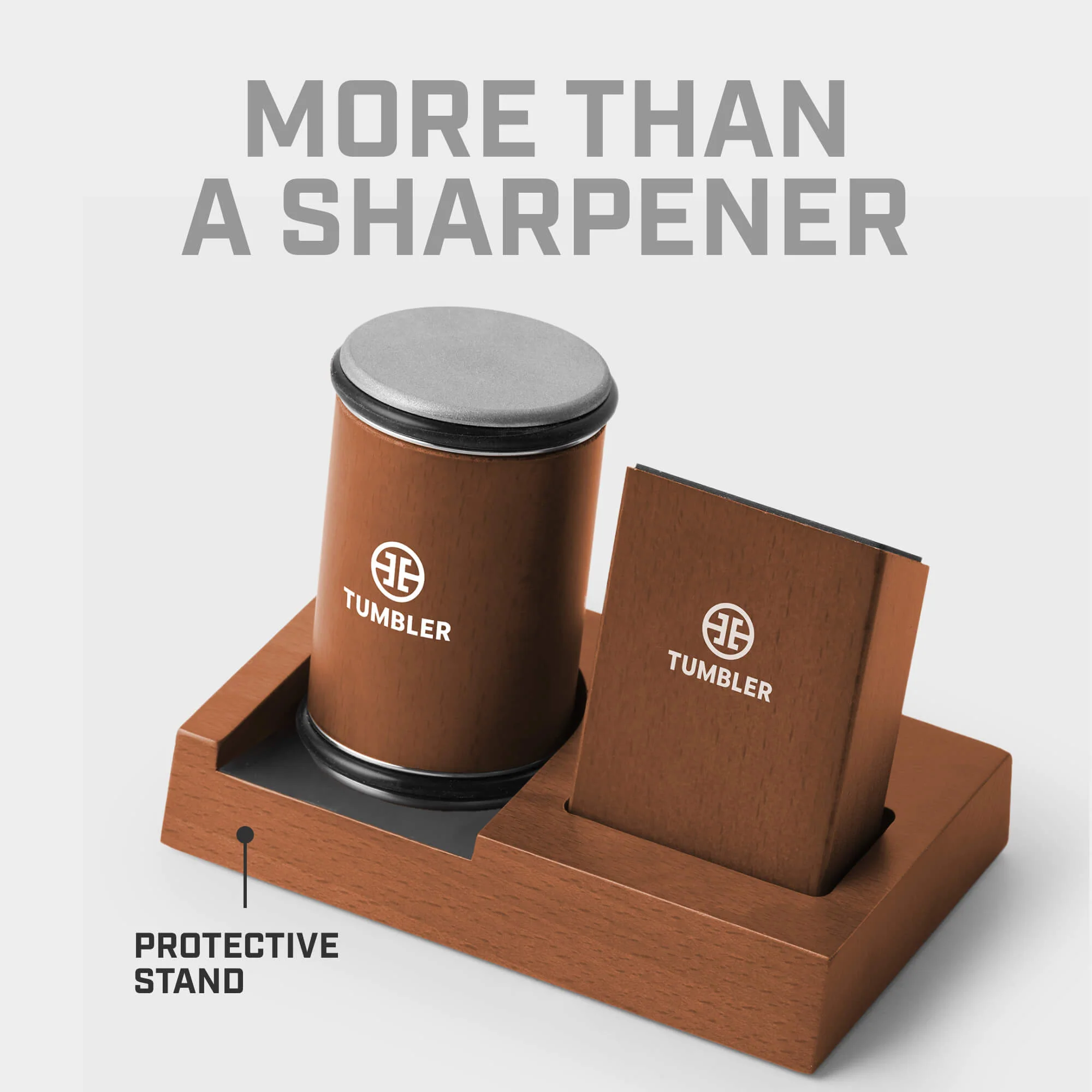 Tumbler Rolling Knife Sharpener Holiday Gift Set Red Ribbon Edition - Image 11